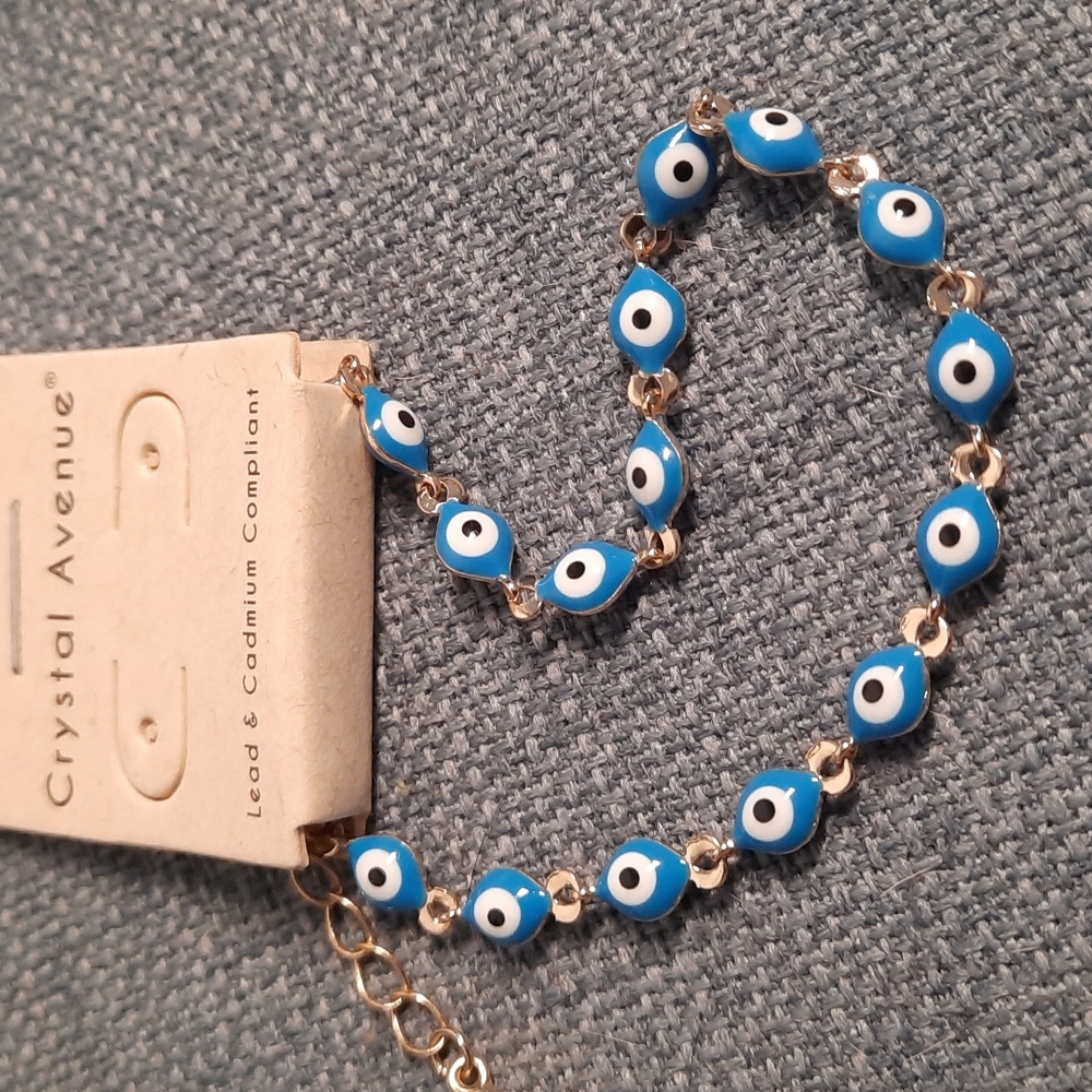 Evil Eye Bracelet Greek Symbol Protection Against Evil Spirits